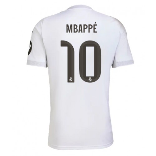Real Madrid Kylian Mbappe #10 Hjemmebanetrøje 2025-26 Kortærmet